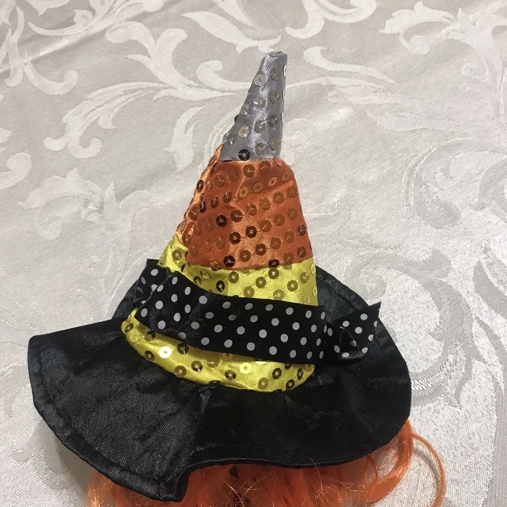 Rubies Pet Shop Boutique Candy Corn Hat Hair Costume for Dog Small Medium